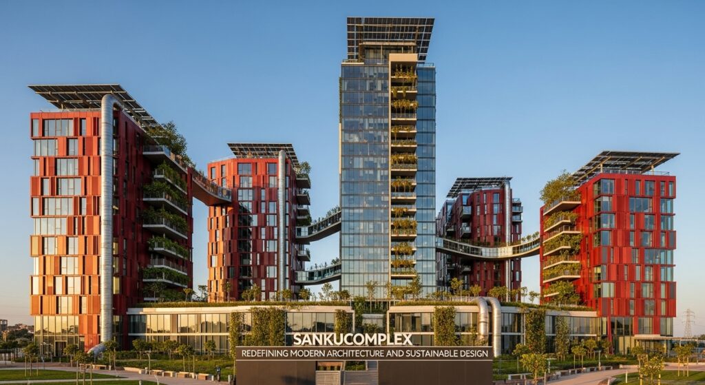 Sankkucomplex: Redefining Modern Architecture and Sustainable Design